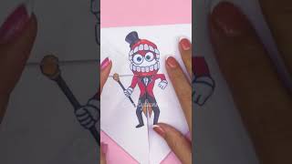 🐾paper diy🐾 Door 3  Digital Circus mix Poppy Playtime 7 Secret Doors Game Book 💝 Craftybunnies [upl. by Allehcim]