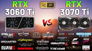 RTX 3060 Ti vs RTX 3070 Ti in 2023 Test in 20 Games 1440p quotHow Big is The Differencequot [upl. by Netsud]