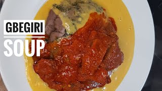 How To Make Gbegiri Soup  Nigerian Beans Soup [upl. by Elfrieda]