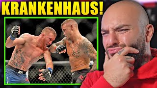 BIS INS KRANKENHAUS Poirier vs Gaethje 2 wird Kampf des JAHRES RINGLIFE [upl. by Brockie]