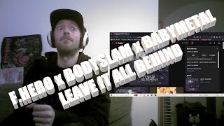 D FHERO x BODYSLAM x BABYMETAL  LEAVE IT ALL BEHIND Babymetal fans first time REACTION [upl. by Irama]