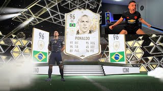 ME SALE RONALDO NAZARIO PRIME y CRISTIANO en el MISMO PACK OPENING  FIFA 22  DjMaRiiO [upl. by Pretrice]