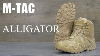 MTAC БОТИНКИ ТАКТИЧЕСКИЕ ALLIGATOR КОЙОТ [upl. by Yrreg960]