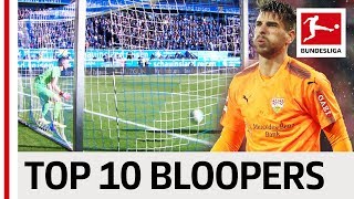 Top 10 Goalkeeper Bloopers of All Time [upl. by Ettelra]