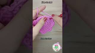 Crochet Mini Pouch Tutorial 🌺 B64 [upl. by Eniamreg]