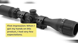 Hammers 3 9x32AO Air Rifle Scope Review [upl. by Ayanad742]