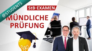 Tipps für die mündliche Steuerberaterprüfung [upl. by Eerak]