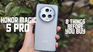 Honor Magic 5 Pro  8 Essentials You Need to Know [upl. by Teodoro931]