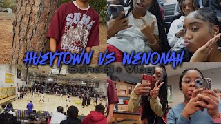 Hueytown vs Wenonah High School Basketball Vlog🏀 [upl. by Gleich]