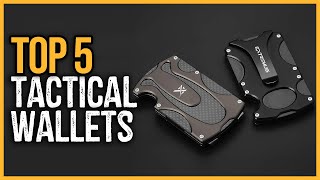 Best Tactical Wallets 2023  Top 5 Best Tactical EDC Wallets for Men [upl. by Baalman]