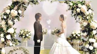 Bae Yong Joon amp Choi Ji Woo 20103 wedding [upl. by Nochur]