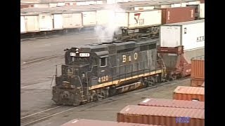 Cincinnati Queensgate yard Part 1 1988 [upl. by Folly608]