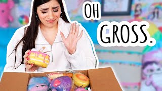 Unboxing YOUR Used Squishies  Squishy Makeover Candidates [upl. by Beetner]