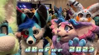 Furries Invade  Denfur 2023 Furry Con Video [upl. by Sid83]