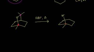 Acidic cleavage of ethers  Alcohols ethers epoxides sulfides  Organic chemistry  Khan Academy [upl. by Aletsirc]