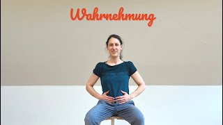 Beckenbodentraining Teil 1 von 8 Wahrnehmung [upl. by Omrellig]