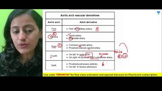 Aortic Arch Derivatives  Easy Mnemonic [upl. by Allsun]