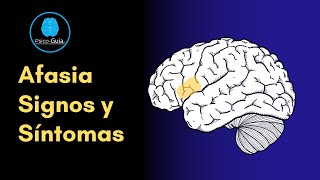 Afasia Signos y Síntomas 🧠 [upl. by Oruasi]