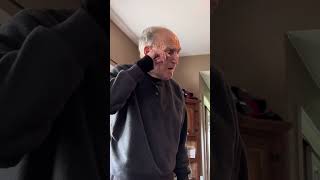 Dad reacts to me leaving 🥹 the intersection of love and dementia is heartbreaking [upl. by Neil758]