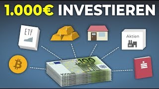 Wie sollte man 1000€ investieren [upl. by Eugaet]