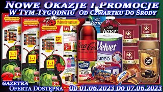 Biedronka Nowa Gazetka Promocyjna Od Czwartku 01062023  W Tym Tygodniu  Nowe Okazje i Promocje [upl. by Valene294]