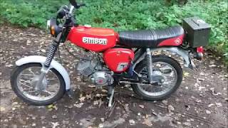 Simson S51 B24 Baujahr 1985 Elektronik [upl. by Templas]