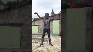 Spider Man Story 40 Spider Dance Battle shorts funny spiderman [upl. by Ytineres]