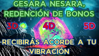 Para RECIBIR GESARA NESARA o la REDENCIÓN DE BONOS ¿En que DIMENSIÓN estás VIBRANDO [upl. by Sivram917]