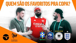 BRASIL É UM DOS FAVORITOS PARA A COPA PERGUNTAMOS AOS GRINGOS DIRETAMENTE DA FLORIDA CUP [upl. by Hoeve]