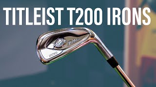 TITLEIST T200 IRONS [upl. by Noivaz]