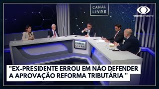 Ciro Nogueira diz que Bolsonaro errou em não defender reforma  Canal Livre [upl. by Scurlock]