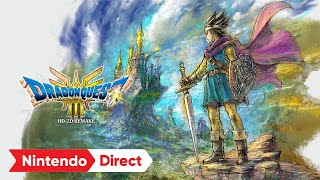 DRAGON QUEST III HD2D Remake – Release Date Trailer – Nintendo Switch [upl. by Eek102]