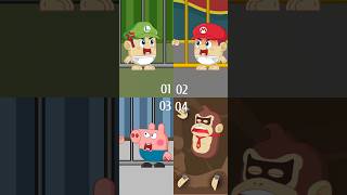 Who Is The Best Baby funnycartoon memeanimation georgepig mariobros [upl. by Eednak317]