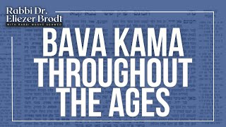 Bava Kama Throughout The Ages  Rabbi Dr Eliezer Brodt [upl. by Hurley]