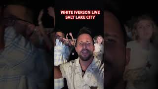 POST MALONE WHITE IVERSON LIVE SALT LAKE CONCERT postmalone iverson livemusic concerts [upl. by Schwinn]