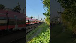 Bahnverkehr in Großenhain cottbusser Bahnhof vvo [upl. by Nirred842]