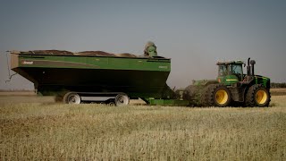 Brandt DXT Grain Cart  Customer Testimonial  Brandt Agricultural Products [upl. by Williamsen]