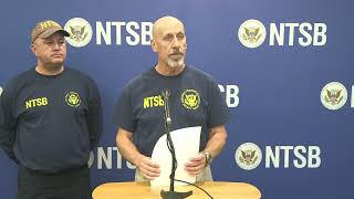 NTSB Media Brief  Airbus EC130 Helicopter Crash Feb 10 livestream [upl. by Ennaimaj]