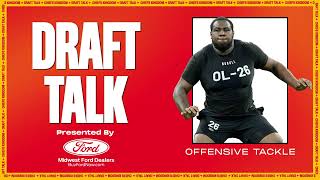 Draft Talk Offensive Tackle  Kansas City Chiefs [upl. by Odele988]