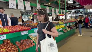 4K Montréal May 2024 Montréal JEANTALON MARKET Walking Tour4K 60FPSfruitmarket montrealfood [upl. by Torhert725]