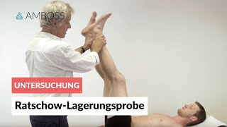 RatschowLagerungsprobe  AMBOSS Video  Lagerungsprobe nach Ratschow [upl. by Lower]