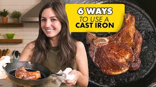 How to Use a Cast Iron Skillet 6 Methods  Bon Appétit [upl. by Ahsrats]