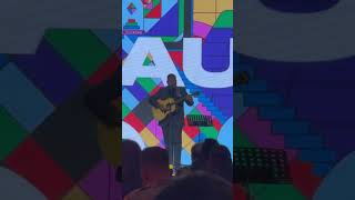 Andmesh bermain gitar di Hoegeng Award [upl. by Anaynek615]