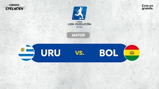 URUGUAY vs BOLIVIA  CONMEBOL LIGA EVOLUCIÓN de FUTSAL  ZONA SUR  MAYOR [upl. by Jayme]