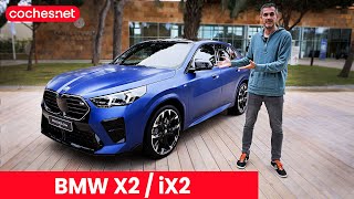 BMW X2  iX2 2024  Prueba  Test  Review en español  cochesnet [upl. by Nnairret]