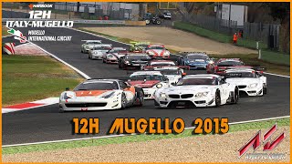 Assetto Corsa  12h Mugello 2015 [upl. by Yenattirb]