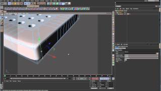 SubD Modeling in C4D  Lesson 12  Array of Holes [upl. by Etiam]