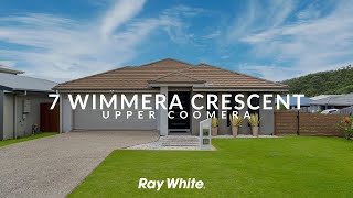 7 Wimmera Crescent Upper Coomeramp4 [upl. by Nrojb]