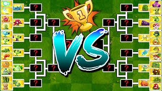 BIG Tournament  Who Will Win  PvZ 2 Battlez Plant vs Plant [upl. by Lovich]