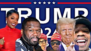 Tasha K Loses 10k Subs50 Cent Cancelled Backlash Voting For TrumpPlies RayJ amp Amber Rose [upl. by Takashi]